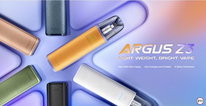 ARGUS Z3 Launches: VOOPOO’s Most User-Friendly Pod, Powered by the Industry- First Multi-Ohm Cartridge