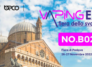 Vaping Expo Padova: 26th-27th November, Vaptio & Beco One of the Main Participants