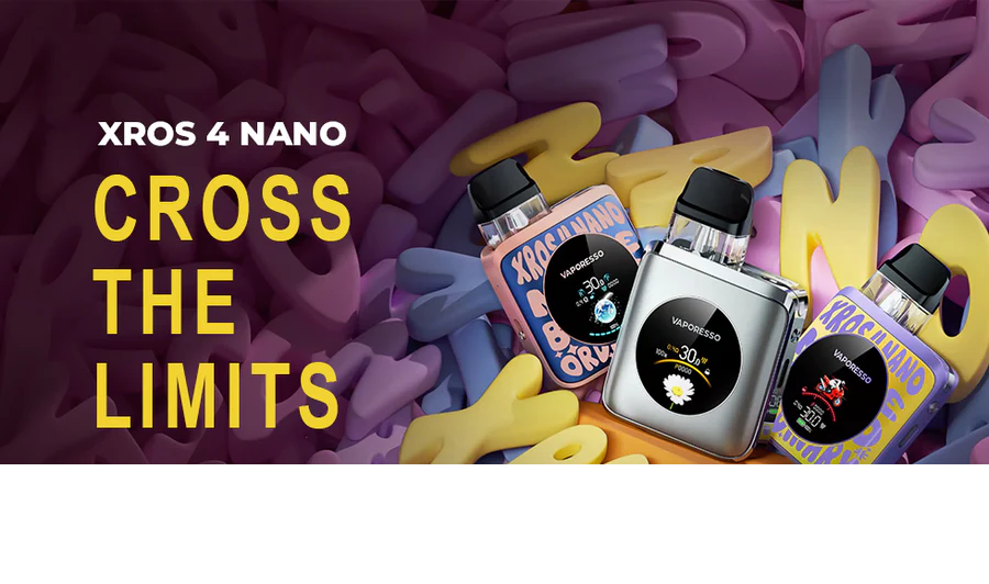 Vaporesso XROS 4 NANO: Cross the Limits