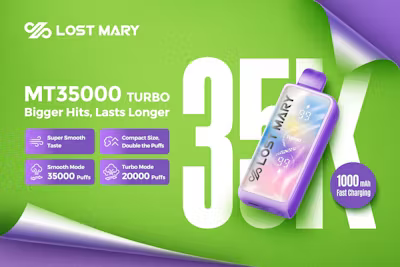Press Release: LOST MARY Debuts MT35000 TURBO in the U.S.