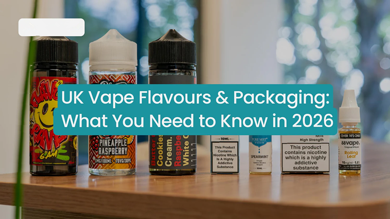 UK Vape Flavours & Packaging: What You Need to Know in 2026