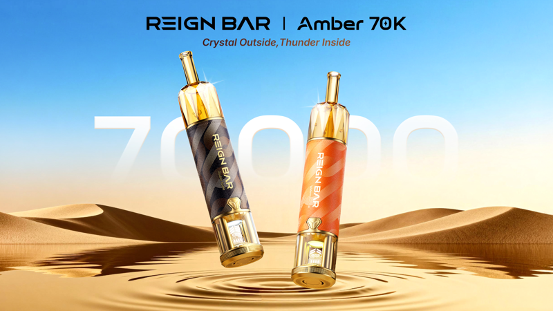 AMBER 70K — The World’s First Diamond Tank and See-Through Floating Display E-Hookah