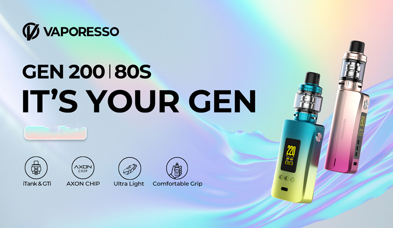 Vaporesso Gen 80 S & Gen 200 Review - New Members Of Gen Series Kit