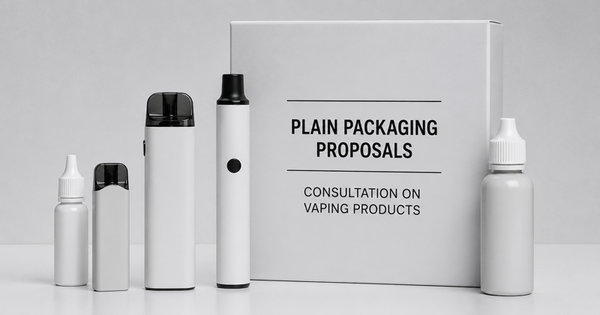 UK Ministers Push Plain Packaging and Flavor-Name Limits for Vapes