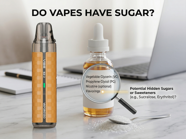 Do Vapes Have Sugar? The Truth About Sweeteners and Vaping