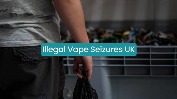 1.3 million illegal vapes seized across the UK in 2025