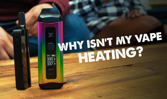 WHY ISN’T MY VAPE HEATING AND WHY DOES IT KEEP FLASHING LIGHTS?