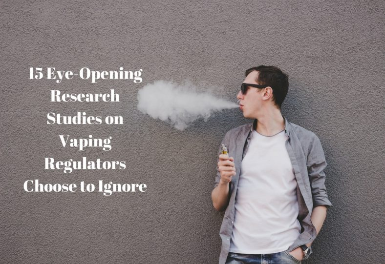 15 Eye-Opening Vaping Studies Regulators Choose to Ignore