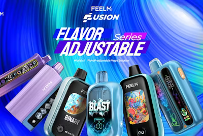 Press Release: FEELM Launches FEELM FUSION, the World's First Flavor-Adjustable Vape Solution