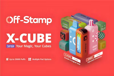 Press Release: Off-Stamp Redefines Single-Use Vape with X-CUBE