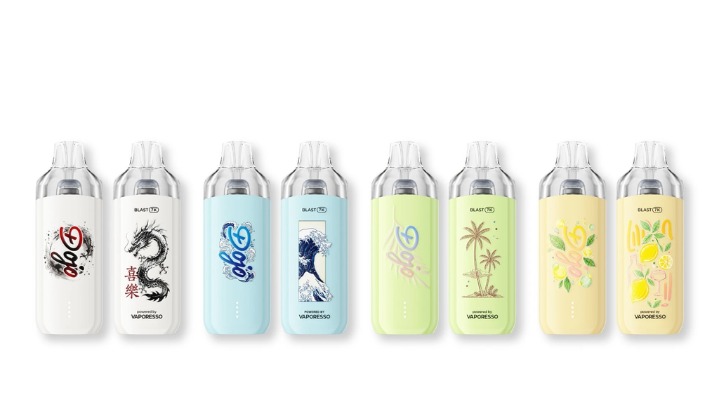 DOJO Launches BLAST7K Fresh: An Accessible New Chapter for Fresh Vaping, Unveiling DOJO’s New Logo and Four Distinct Design Vibes