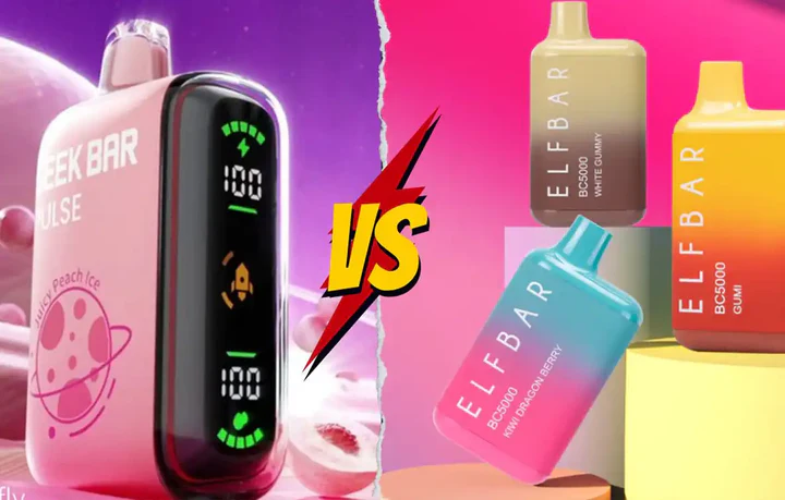 GEEK BAR PULSE VS. ELF BAR: WHICH VAPE YOU SHOULD CHOOSE?