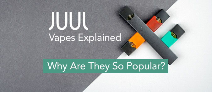 JUUL Vapes Explained – Why Are They So Popular?-Find out about JUUL and what makes it so popular with adult smokers.