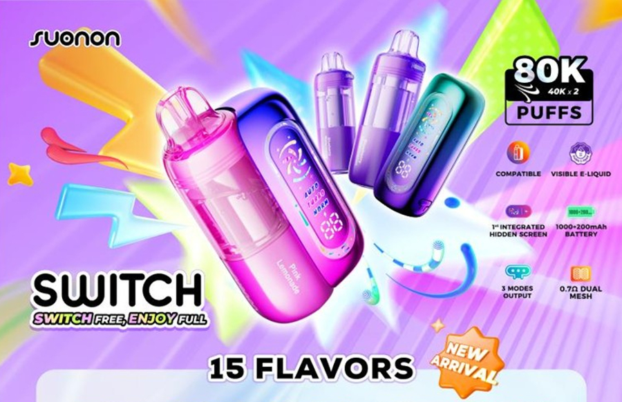 SUONON Switch Redefining Flexibility in the Vaping Experience