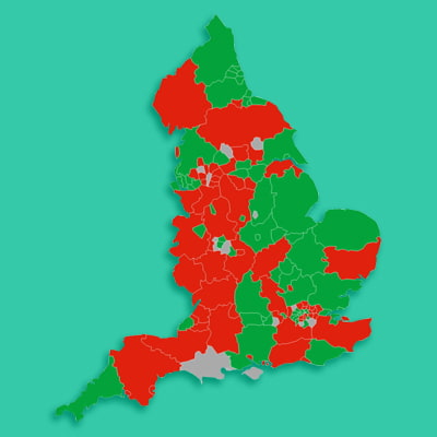 THE ‘SMOKEFREE BY 2030’ TARGET PREDICTOR: WHERE IN ENGLAND WILL HIT THE GOVERNMENT TARGET?