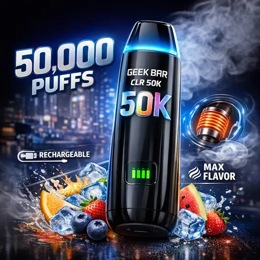 A Complete Guide to the Geek Bar CLR 50k Disposable