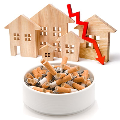 HOW SMOKING COSTS MORE THAN YOU THINK — THE EFFECTS OF SMOKING ON THE VALUE OF YOUR HOUSE
