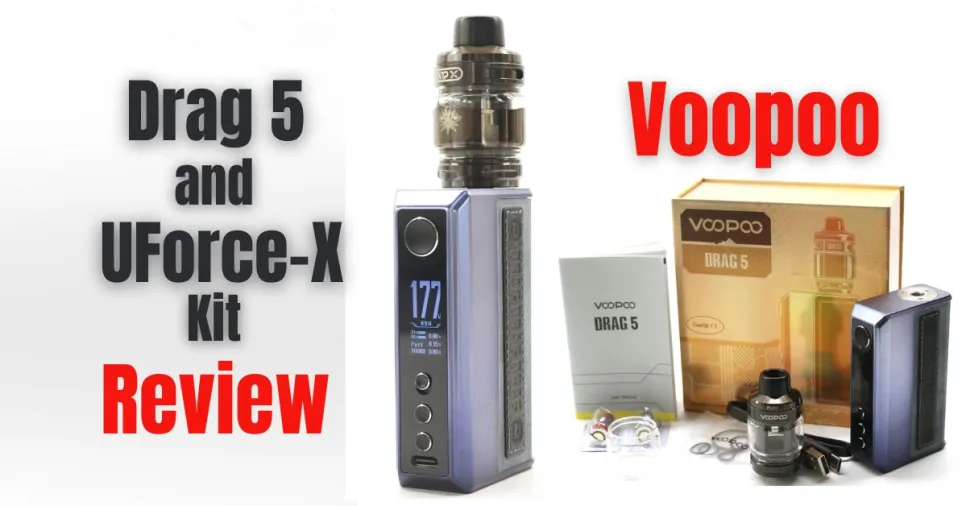 Voopoo Drag 5 & UForce-X Kit Review | The Perfect Combination