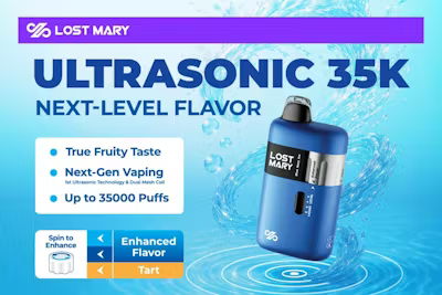 Press Release: LOST MARY Brings Vape Featuring Ultrasonic Atomization