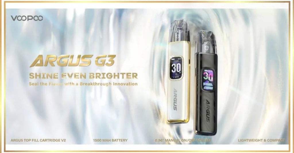 VOOPOO’s Revolutionary ARGUS G3 Unveiled