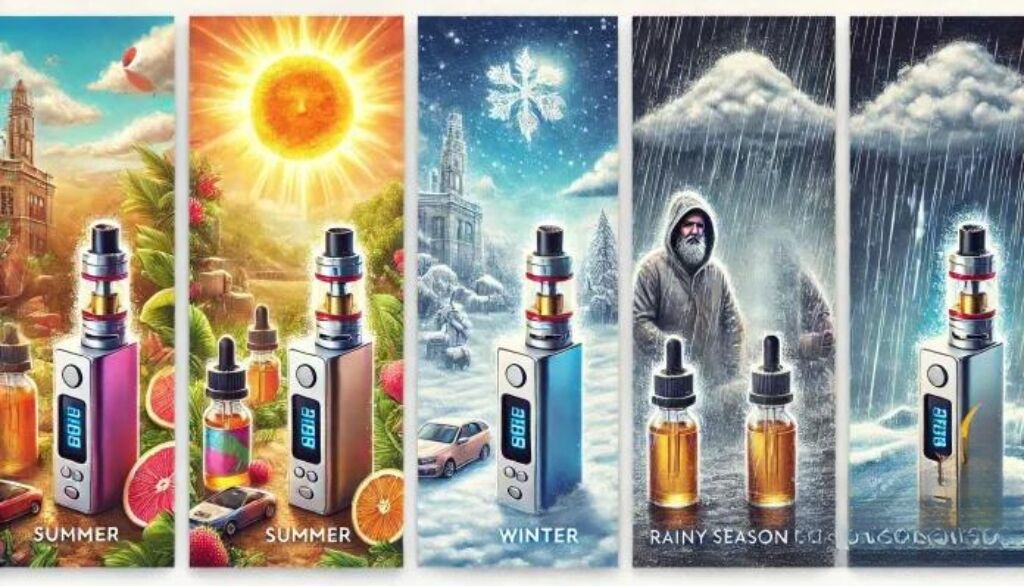 How Weather and Environment Can Affect Your Vaping Experience