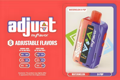 Press release: Adjust Launches a Flavor-Adjustable Vape