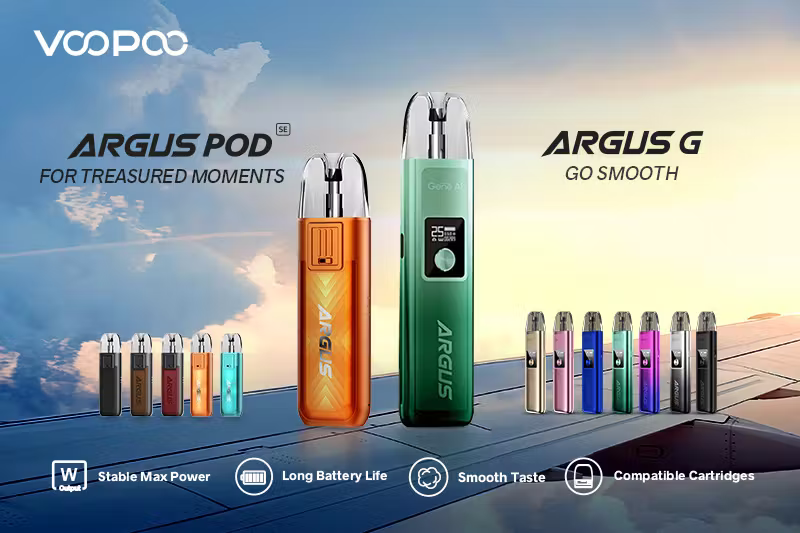 VOOPOO ARGUS G & ARGUS POD SE Review: Something for Everyone