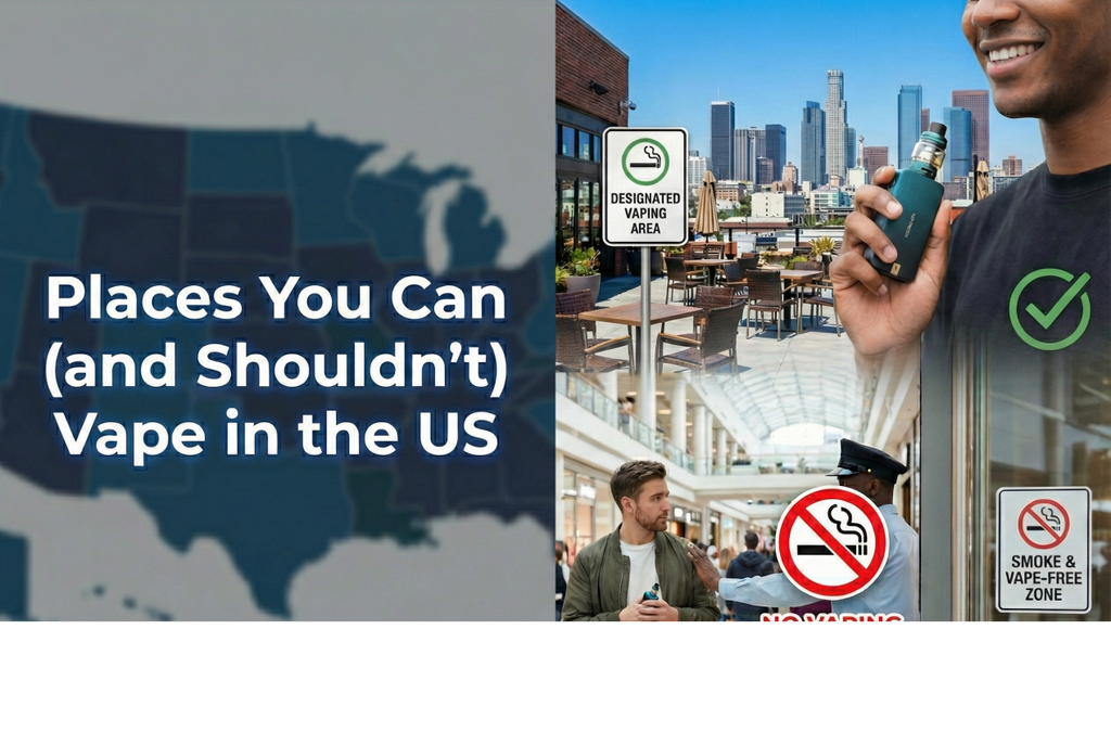 Places You Can (and Shouldn’t) Vape in the US