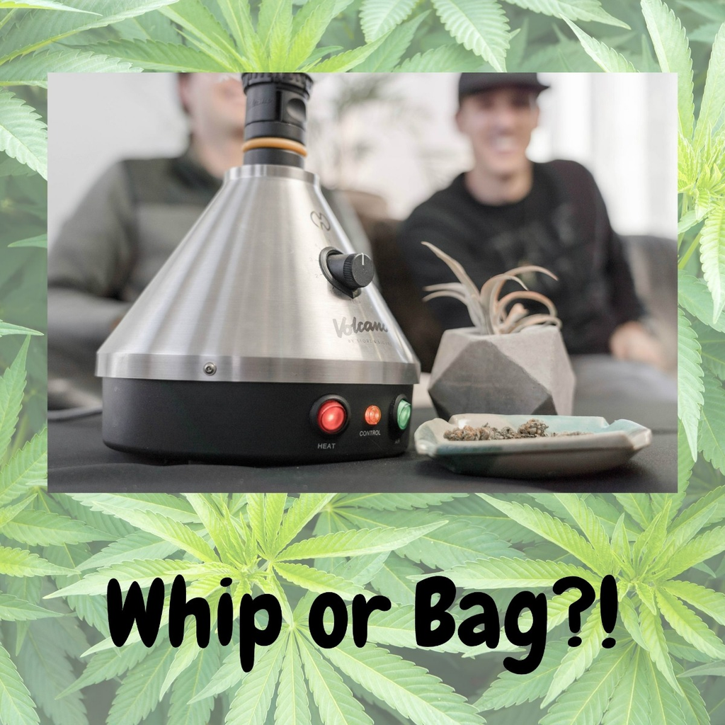 SHOULD I USE A WHIP OR BAG WITH A DESKTOP VAPORIZER?