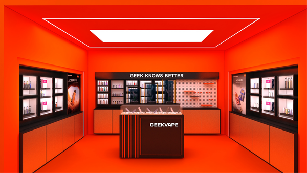 GEEKVAPE Unveils “GEEK STORE” Concept at Vapexpo Paris, Showcasing Future Retail Experience for Partners
