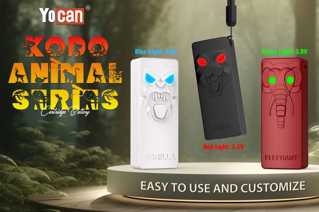 Press Release: The Yocan Kodo Animal Series - The Ultimate Palm-Sized Vaping Experience