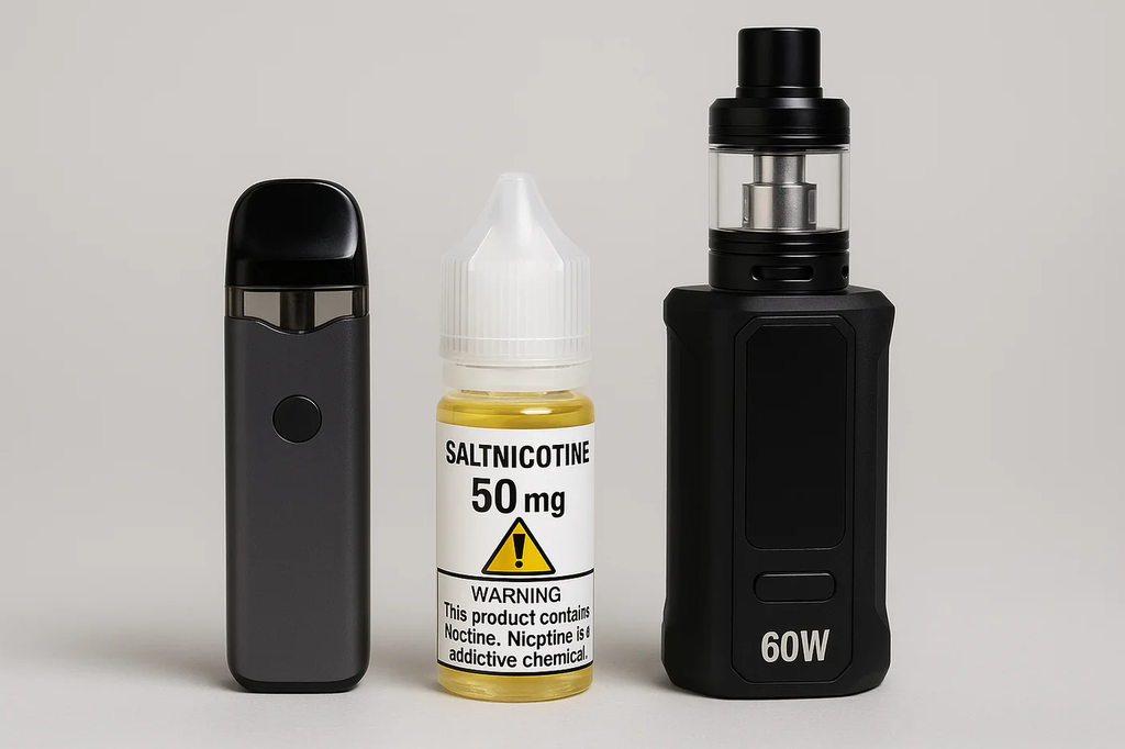 Can I Use Salt Nicotine in a 60W Vape?
