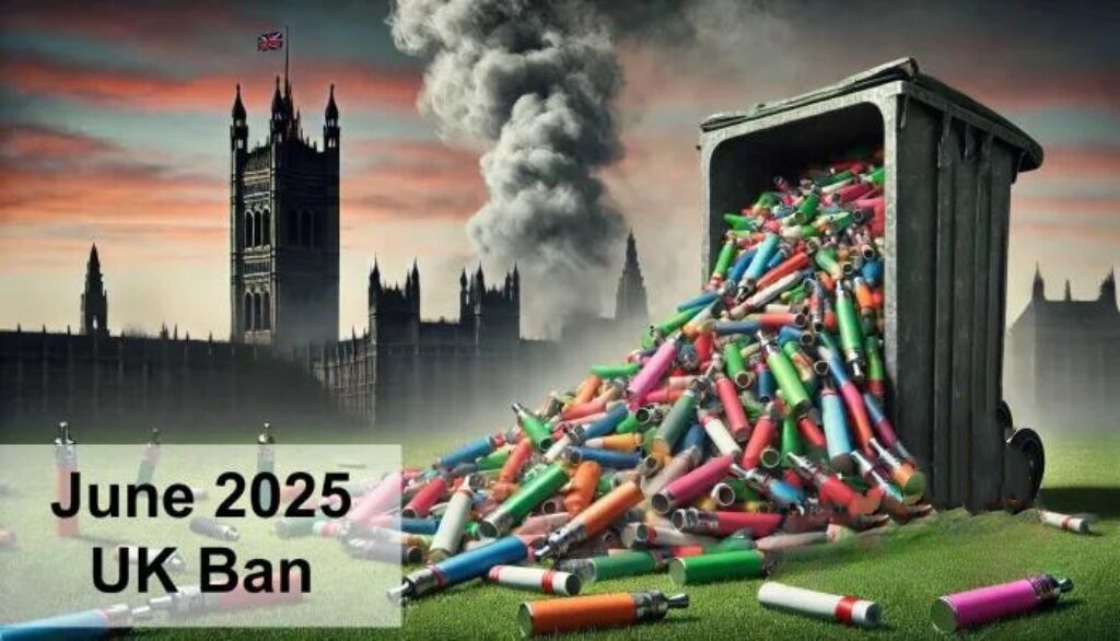 Disposable Vapes Banned in the UK from June 2025: The Startling Stats Driving Change