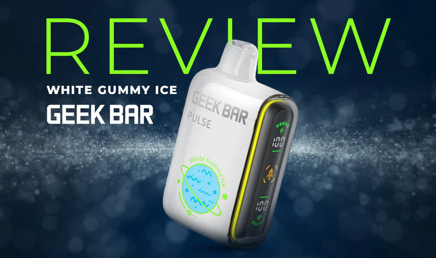 White Gummy Ice Geek Bar Review