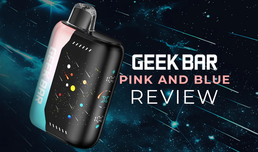 Pink & Blue Geek Bar Flavor Review