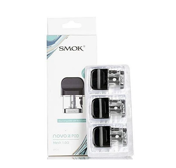 SMOK NOVO 2 Replacement POD Bright Black - cometovape